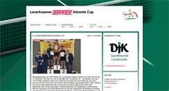 Desktop Screenshot of niesenadventscup.de